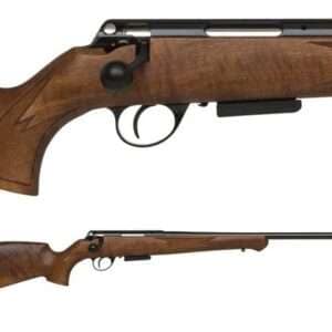 ANSCHUTZ 1771D 222 4 SHOT GERMAN STOCK RIFLE